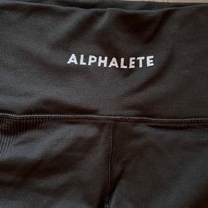 Alphalete Leggings (Black) - M